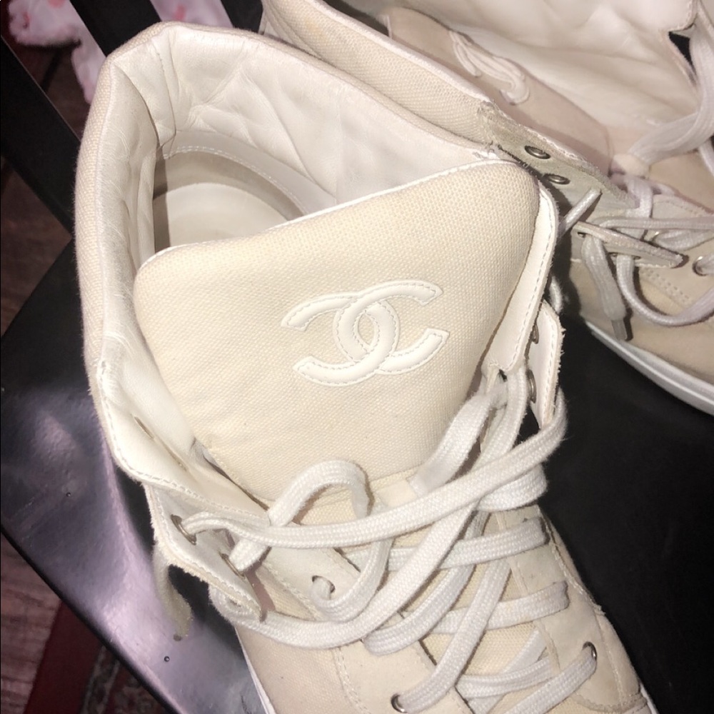 Chanel High Top Sneakers - Picture 5 of 7